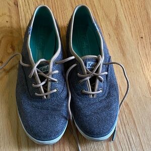Keds Women's Gray and Tan Sneakers